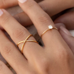 Nhẫn Criss Cross - Anina