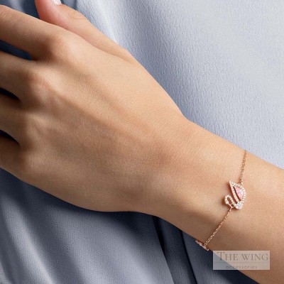 Vòng đeo tay Swarovski Dazzling Swan Bracelet