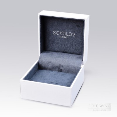 Vòng tay Sokolov bạc đính 1 mảnh pha lê Swarovski xanh dương