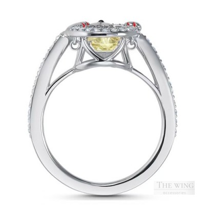 Nhẫn Swarovski Sparkling Dance Cat 