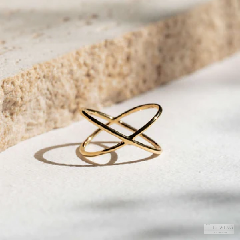 Nhẫn Criss Cross - Anina